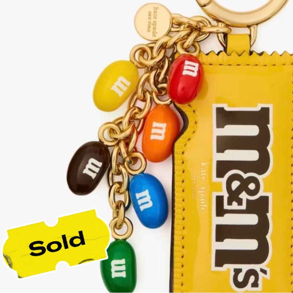 **SOLD** Kate Spade RARE M&M's Keychain/Bag Charm